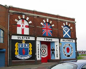 UDA mural in Shankill, Belfast