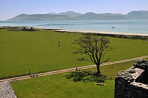 View from Skipness castle to the Cock of Arran (3602861993)