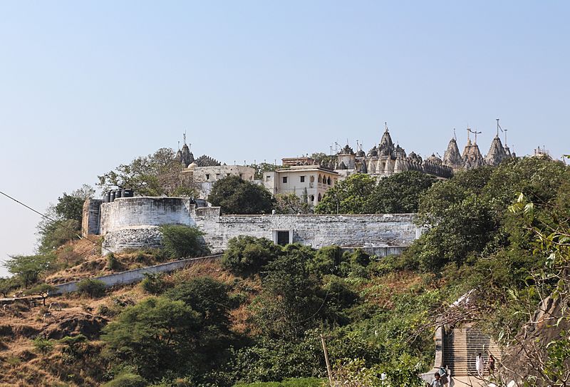 View of Palitana temples