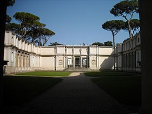 Villa Giulia - Court - Vasari - Vignola