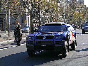 Vw touareg rallye dakar 2005