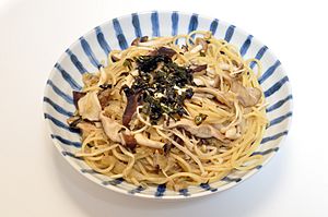 Wafu Mushroom Spaghetti 001