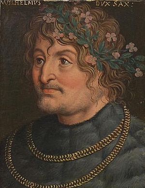 Wilhelm III of Thuringia by Anton Boys