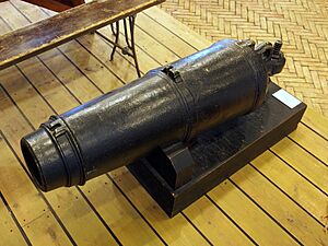 16 pounder Cast-iron Carronade ca1800, pic1