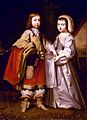 A young King Louis XIV with his brother the Duke of Orléans attributed to the Beaubrun brothers