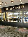 Adolphus Hotel Entrance. Dallas, TX
