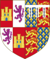 Arms of John of Gaunt, King of Castile