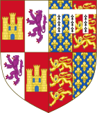 Arms of John of Gaunt, King of Castile.svg