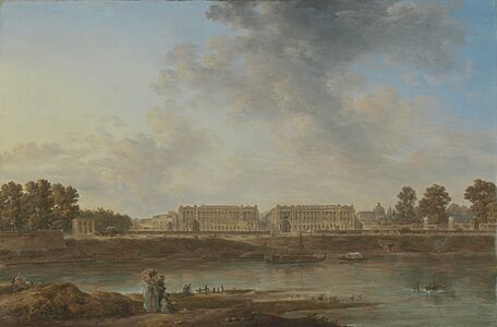 Attributed to Alexandre-Jean Noël (French - A View of Place Louis XV - Google Art Project