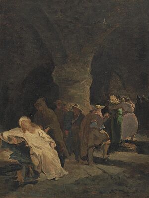 Beatrice Cenci after the rack graphic