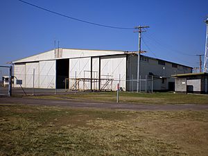 Bellman hangar located at Maryborough Airport