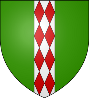 Blason ville fr Laure-Minervois (Aude)-Hozier
