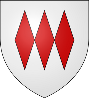 Blason ville fr Verdun-en-Lauragais (Aude)
