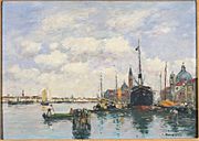 Boudin, Eugène, Venice-Seascape at the Giudecca, 1895