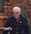 Brenda Murphy throne speech (cropped)