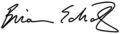 Brian Schatz Signature