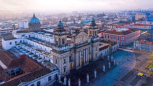 Catedral Metropolitana - Guatemala City - Air View
