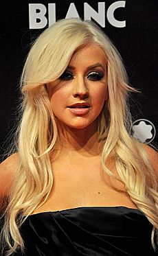 Christina Aguilera (at premiere of "To John With Love", September 2010)
