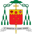 Coat of arms of Joseph Edward Strickland, Bishop Emeritus of Tyler