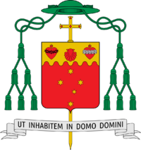 Coat of arms of Joseph Edward Strickland, Bishop Emeritus of Tyler.svg