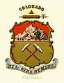 Colorado state coat of arms (illustrated, 1876)