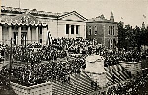 Dedication of the equestrian statue of Major-General Charles Devens and of the monument to the soldiers of Worcester County in the war for the union, July 4th, 1906 (1907) (14583868379)