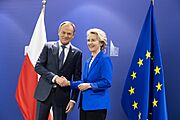 Donald Tusk & Ursula von der Leyen - 2023