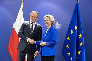 Donald Tusk & Ursula von der Leyen - 2023
