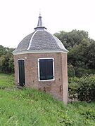 Druten Rijksmonument 14152 Heemtuin kioskje bij Waalbandijk 180