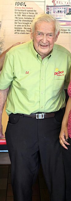 Ed Hackbarth, co-founder of Del Taco