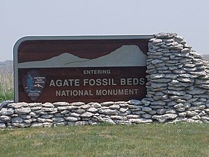 Entering Agate Fossil Beds National Monument