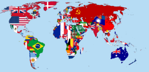 Flag-map of the world (1946)