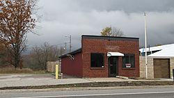 Former post office in Eureka, MI (Nov 2021)