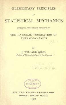Gibbs-Elementary principles in statistical mechanics