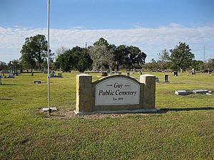 Guy TX Public Cemetery