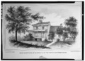 Historic American Buildings Survey, DRAWN BY C.P. THOLEY. - Joseph Gilpin House, U.S. Route 1 (Birmingham Township), Chadds Ford, Delaware County, PA HABS PA,23-CHAF.V,1-11