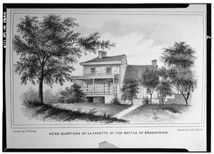 Historic American Buildings Survey, DRAWN BY C.P. THOLEY. - Joseph Gilpin House, U.S. Route 1 (Birmingham Township), Chadds Ford, Delaware County, PA HABS PA,23-CHAF.V,1-11