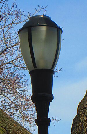 Historic lampposts Colonel Charles Young Triangle 4