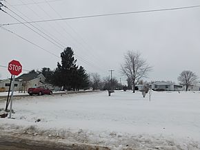 A snowed-over Ijamsville in December 2016.
