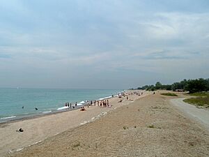 Illinois Beach State Park Main Beach