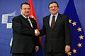 Ivica Dacic & Jose Manuel Barroso 2013