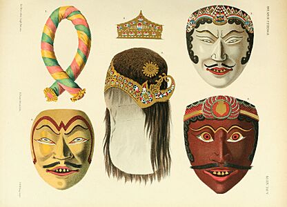 Javanese mask 1901 no 1