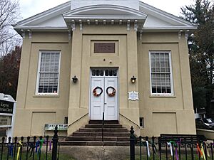 Kingston Presbyterian Church in Kingston, New Jersey on October 31, 2019