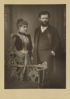 Lillian June and Sir George Henschel