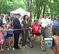 Lincoln Pk ECGW ribbon cutting jeh