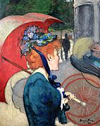 Louis Anquetin - Woman with Umbrella, 1891