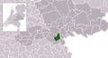 Map - NL - Municipality code 0268 (2009)