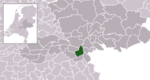 Location of Nijmegen