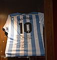 Maradonas's jersey donated to Pope Francis