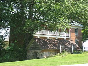 Mears family farmhouse and springhouse